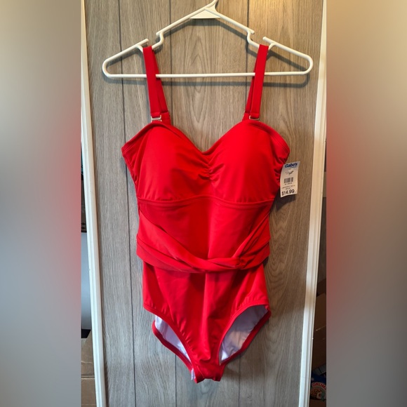 Other - One Piece Red Swimsuit
